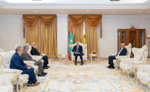 Mauritanian president receives a high-level delegation from Western Sahara