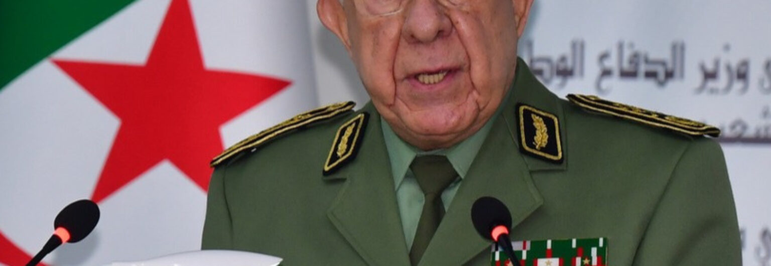 الوزير المنتدب لدى وزير الدفاع الوطني، رئيس أركان الجيش الفريق أول السعيد شنقريحة